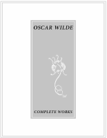 Complete Works - Oscar Wilde.pdf